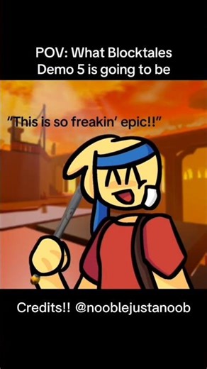 Demo 5 Be like #blocktales #memes #robloxmemes