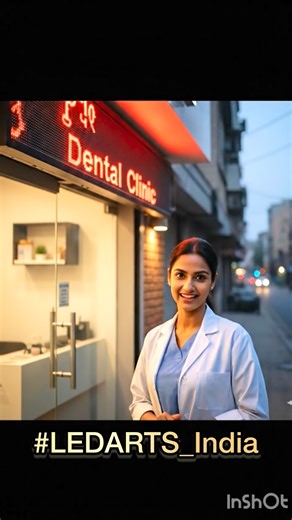 Pankaj kulkarni on Instagram: "Dental Clinic LED Scrolling Board useful for dentist @ledarts_india तुमच्या डेंटिस्ट्री प्रॅक्टिसला 'LED व्हिजिबिलिटी'च्या जोरावर ₹१२ ते ३६ लाखांनी वाढवा! https://www.udyamprakash.com/dentalclinicsignboard"