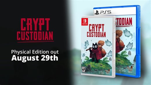Crypt Custodian physical edition for PS5, Switch launches August 29; new game by Kyle Thompson teased