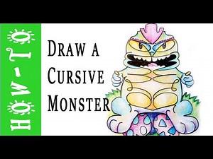 How To: Cursive Monster Symmetry Project