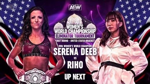 Slimpapa | Serena Deeb vs Riho on Dynamite 2/17/21 | Instagram