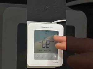 How to operate a Honeywell T6 Thermostat