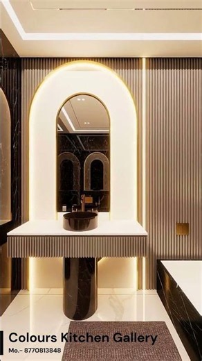 Colours Kitchen Gallery Design Video #bathroomdecor #3ddesign #interiordesign #homedecor