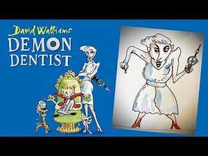 How to draw Miss Root from Demon Dentist by David Walliams