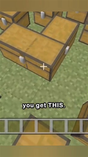 This Is Chest Triangle 📐#minecraft