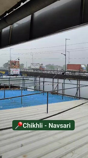 143K views · 1.3K reactions | Heavy rain at chikhli , Navsari #chikhli #navsari #rain #monsoon #news @highlight | Hu Gujarati | Facebook