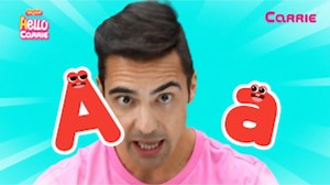 88集自然拼读儿歌Hello Carrie｜真人外教轻松助娃学拼读01集：词根A