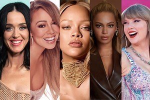Top 5 most certified female artists in RIAA history