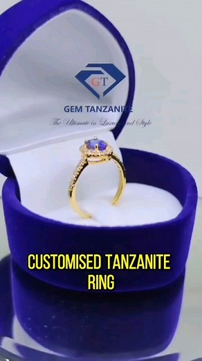 Customised Tanzanite Ring Bring up your designs Custom made service is Available Thanks to @___niah125 For choosing us THE ULTIMATE IN LUXURY & STYLE #custommade #jewel #jewellery #customised #yellowgold #tanzanite #tanzanitestone #gemstonesjewelry #choose #yours #local #handmade #thanks #welcome #gemtanzanite #beautiful | Gem Tanzanite | Facebook
