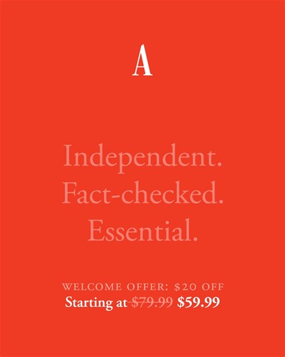 102K views · 11 reactions | Welcome offer: Save $20 on any new Atlantic subscription. Get unlimited articles, 12 magazine issues, and a role in supporting independent journalism. | The Atlantic | Facebook