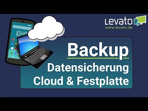Levato.de | Datensicherung (Backup) auf externer Festplatte oder Cloud