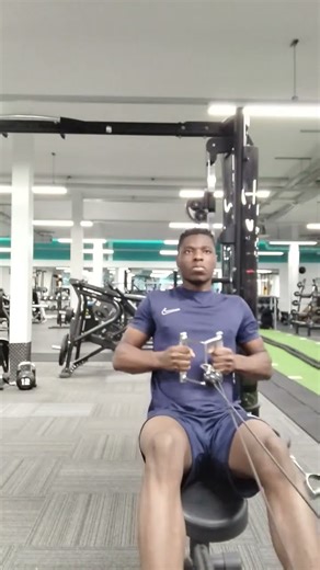 seated row gym workout