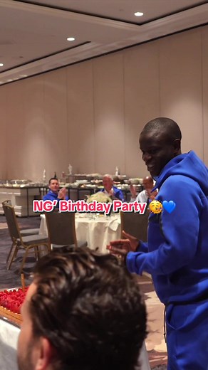 N'Golo Kante's Birthday Party Celebration 🎂💙