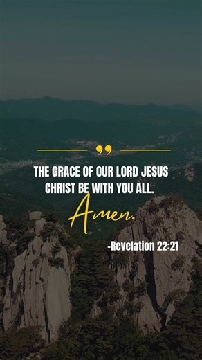 1.6K views | At the very end of Scripture, after all the visions,...