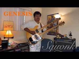 Genesis - Squonk (Seconds Out) {Doubleneck 12 String & Bass Cover} with Shergold Custom Double