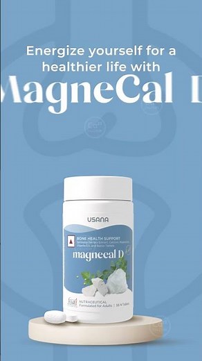 USANA Magnecal D - your key to strong bones and joints!