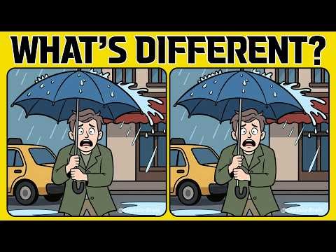 What’s Different? Best Relaxing Puzzle to Keep Brain Young! (A Bit Tricky)