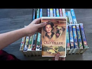 My Walt Disney VHS Collection (January 2025)