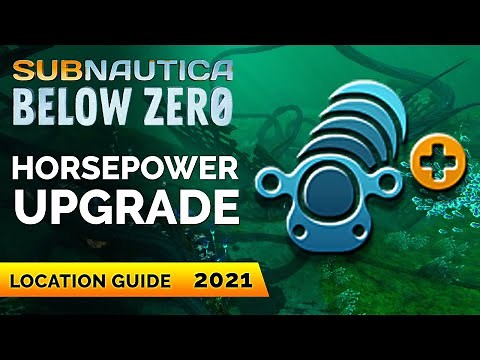 Seatruck Horsepower Upgrade Location | Subnautica Below Zero