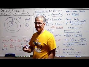 General Physics: Lecture: Orbits & Gravity — Newton’s Law of Gravitation and Satellite Motion