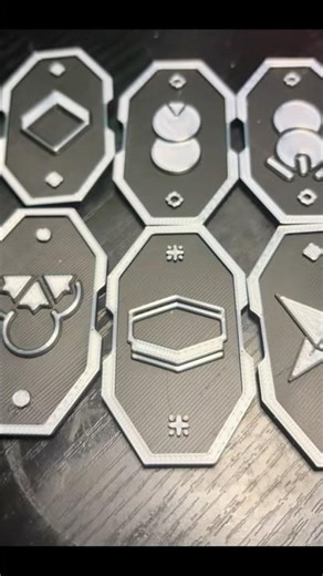 Kessel Sabaac Shift tokens. #starwars #3dprinting #starwarsoutlaws
