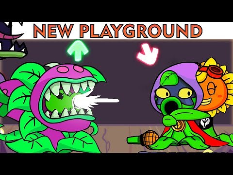 FNF Character Test | Gameplay VS My Playground | Plants vs Zombies