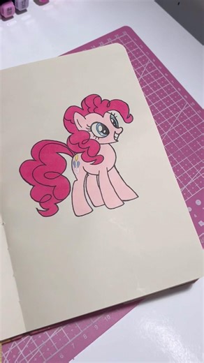 Pinkie Pie from My Little Pony. Who’s next? #art #foryou #mylittlepony #pinkiepie pie