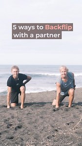 216K views · 39 reactions | Who will be you backflip partner? Here’s 5 ways to backflip with a partner  me and @mindsetoftheo will also post a more detailed video of the standard backflip spot, so be sure not to miss this  #acro #backflip #calisthenics #movement #yoga | Berg Movement | Facebook