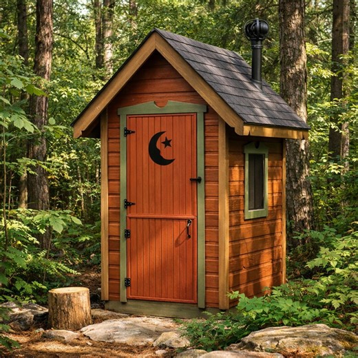 DIY Modern Outhouse Plans PDF, 4x8 off Grid Toilet Shed With Ventilation - Etsy