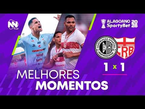 Highlights (Full Version) - ASA vs. CRB - ​​Alagoas Championship Final 2026