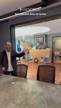 Soluciones Corporativas Tecnológicas NOVOTECH® #interiordesign #oficinainteligente #videoconferencia