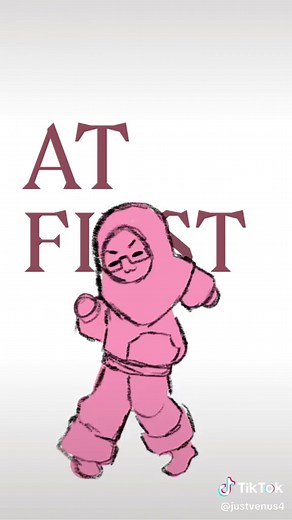 SMILE~ inspo: OFFSCRIPT lol it took me longer then i expected 😔 #offscript #animation #muslim #pink #fyp #fyppppppppppppppppppppppp