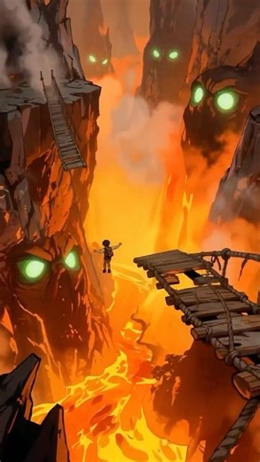 Can He Survive the Fall? #animationshorts