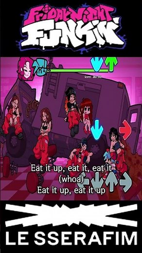 LE SSERAFIM Official Collab Update with Friday Night Funkin' - 'SPAGHETTI