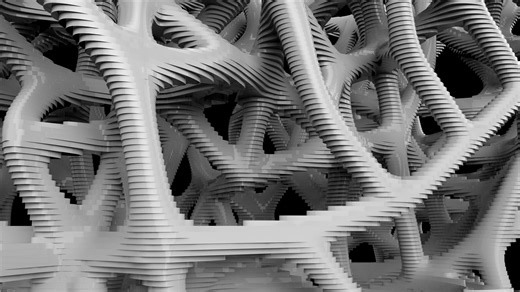 Grasshopper最短路径空间优化 | 无限阶梯