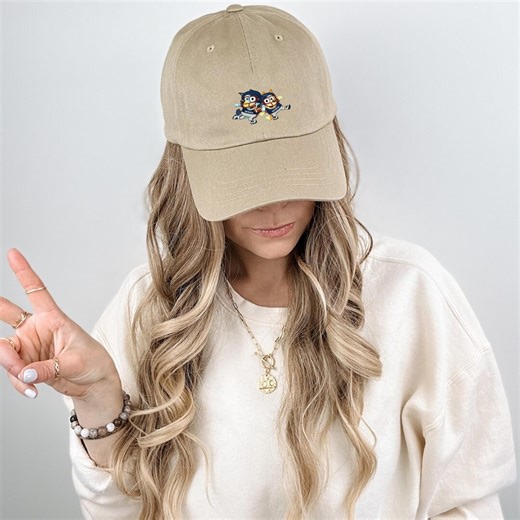 Embroidered Puppy Baseball Cap, Kawaii Anime Style Dad Hat - Etsy