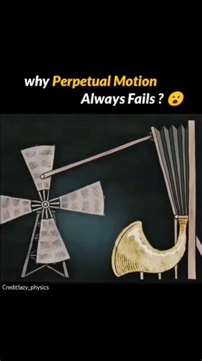 Why perpetual motion always fails?.. #shorts #youtubeshorts