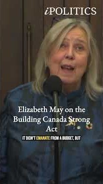 Elizabeth May on the Building Canada Strong Act (Bill C-39)