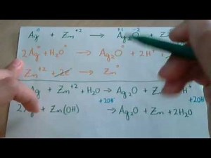 Ajustar o balancear una reacción redox en medio básico Ejemplo 2