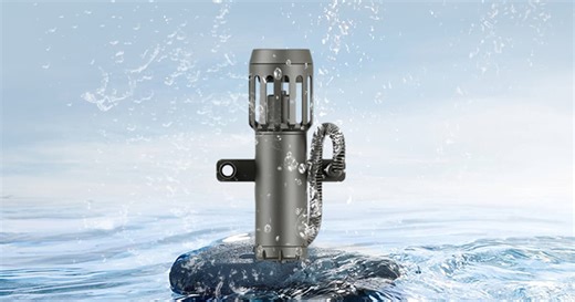 This compact underwater scooter can even power your kayak