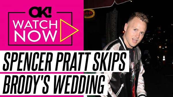 Why Did 'The Hills' Star Spencer Pratt Skip Brody Jenner's Wedding?