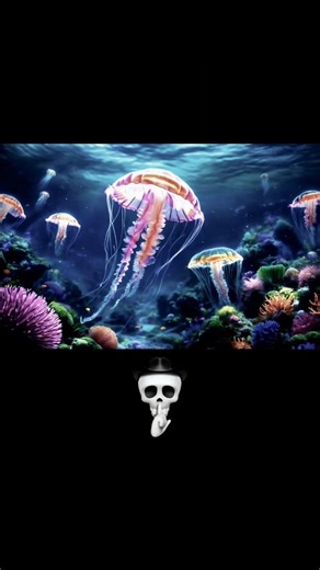 Ocean life oled demo cartoon creating ☠️💀