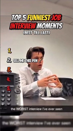 Top 5 Funniest Job Interview Moments 😂 | You Won’t Believe #3! #hilariousfails #funnymoments #funny