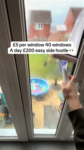 Satisfying and so easy to start up #squeegee #windowcleaning #cleanwindows #cleaner #glasscleaning