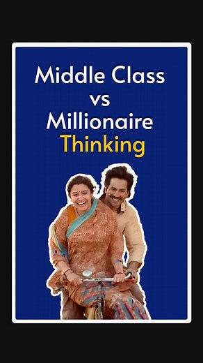Most people don’t stay middle class because they earn less… They stay middle class because they think like the middle class. They buy things that look like assets… But behave like liabilities. A flat? EMI maintenance taxes. A car? Depreciation from day one. A phone? Goes out of trend every 12 months. Middle class buys pricey things hoping they’ll make them wealthy. Millionaires buy productive things that actually grow wealth. The truth? Wealth isn’t built by what you buy. It’s built by what you 