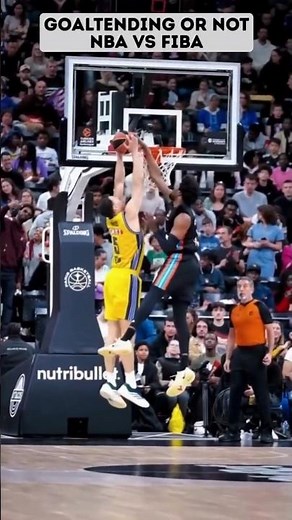 Goaltending or Not? NBA vs FIBA Rules Explained 🏀