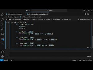 class 31 Operator Overloading In Python in krish naik