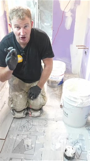 Tiling tips for curbless showers 🚿 #tile #DIY #bathroomremodel #shower #homeimprovement #tipsandtricks | Bathroomremodelingteacher