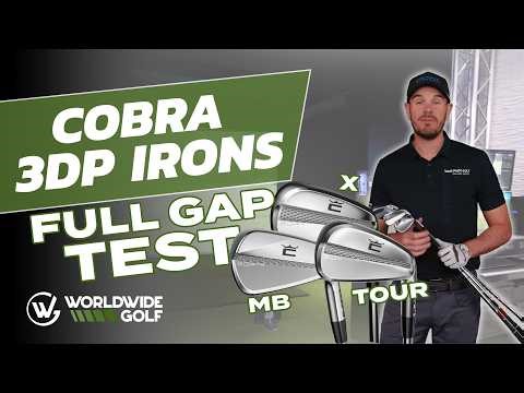 Cobra 3DP Gapping Test | Why Your Iron Distances Are Killing Your Score