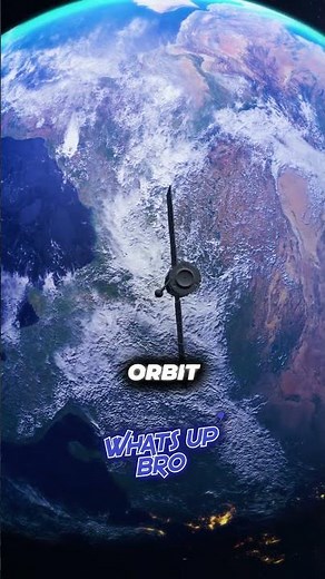 How do satellites orbit Earth?